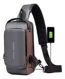 Mochila Antirrobo Oxford Brown